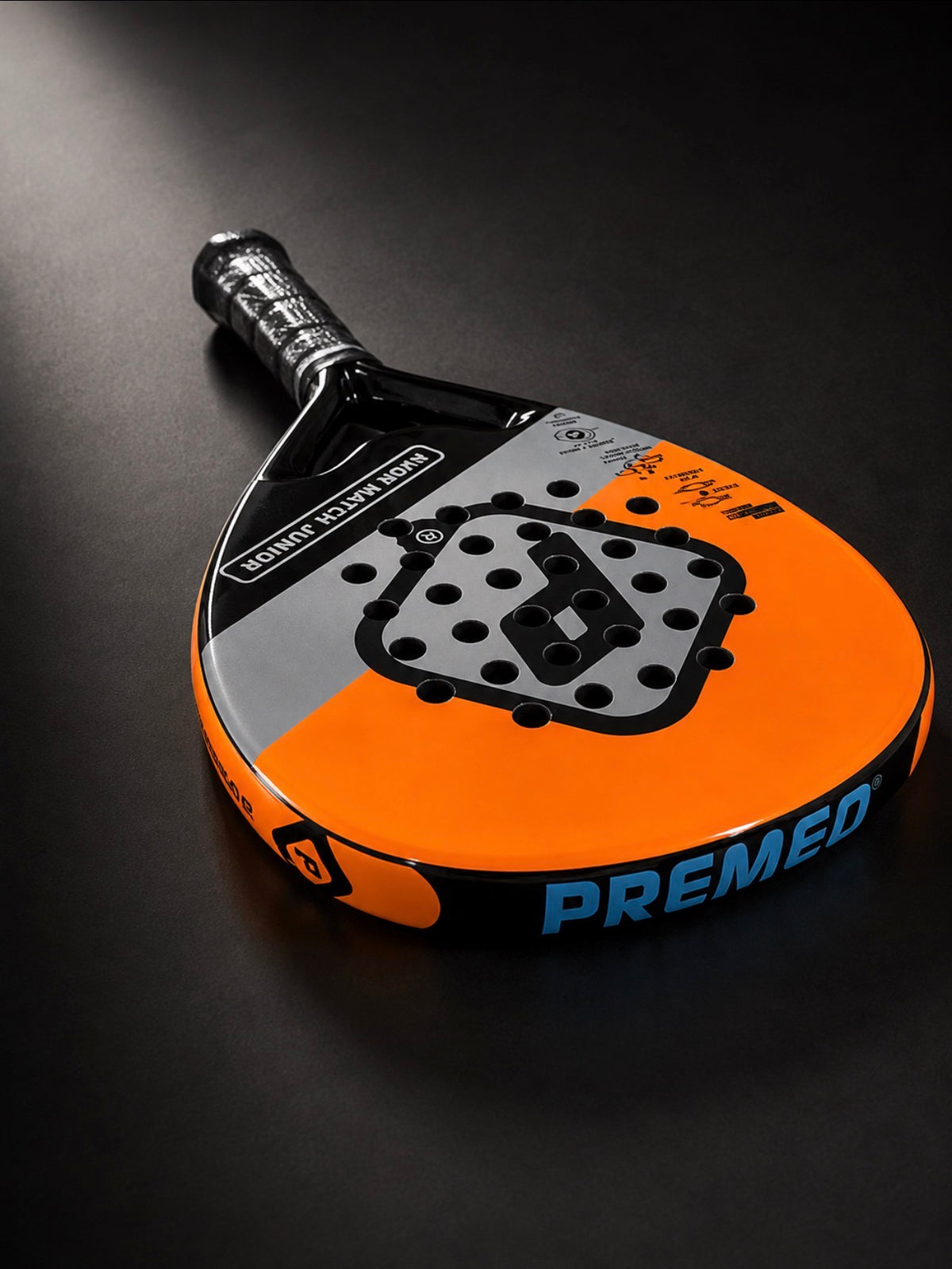 Premeo Avon Match Junior | Glass Fibre Padel Racket | Tear Drop Shape