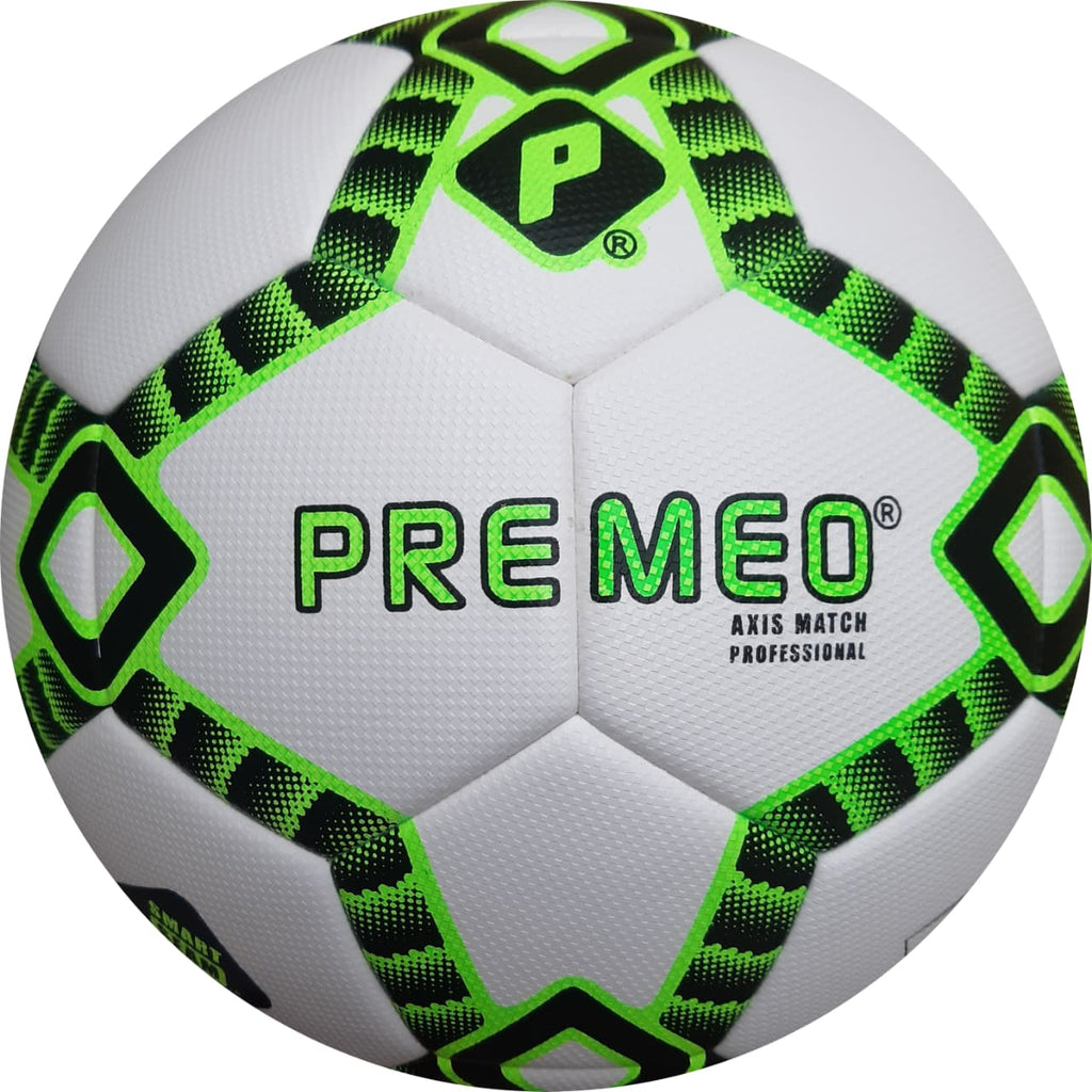 Premeo AXIS MATCH | FIFA Official Basic Quality Soccer Ball Size 5 | Match & Training Football