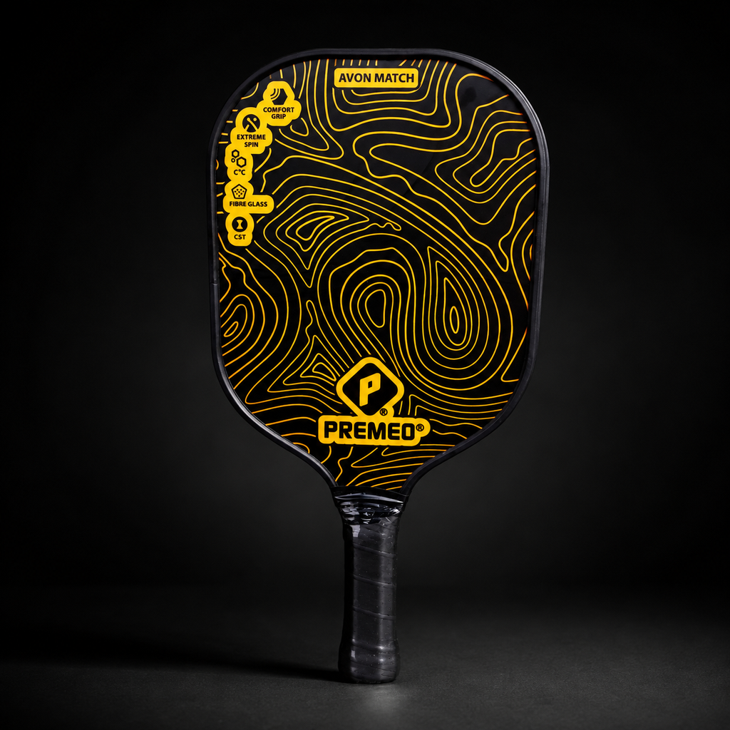Premeo Avon Match Glass Fiber Pickleball Racket | Precision & Comfort