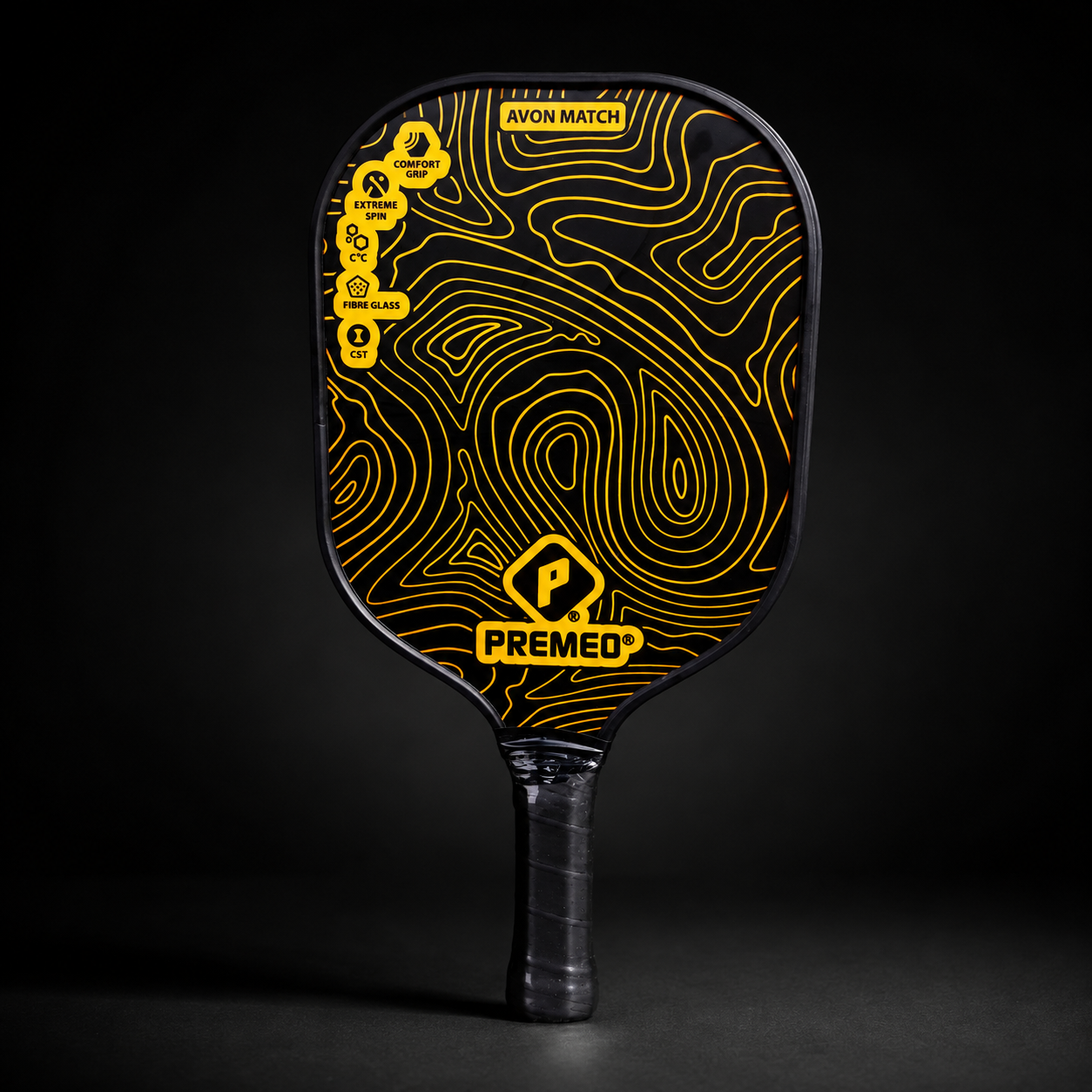 Premeo Avon Match Glass Fiber Pickleball Racket | Precision & Comfort