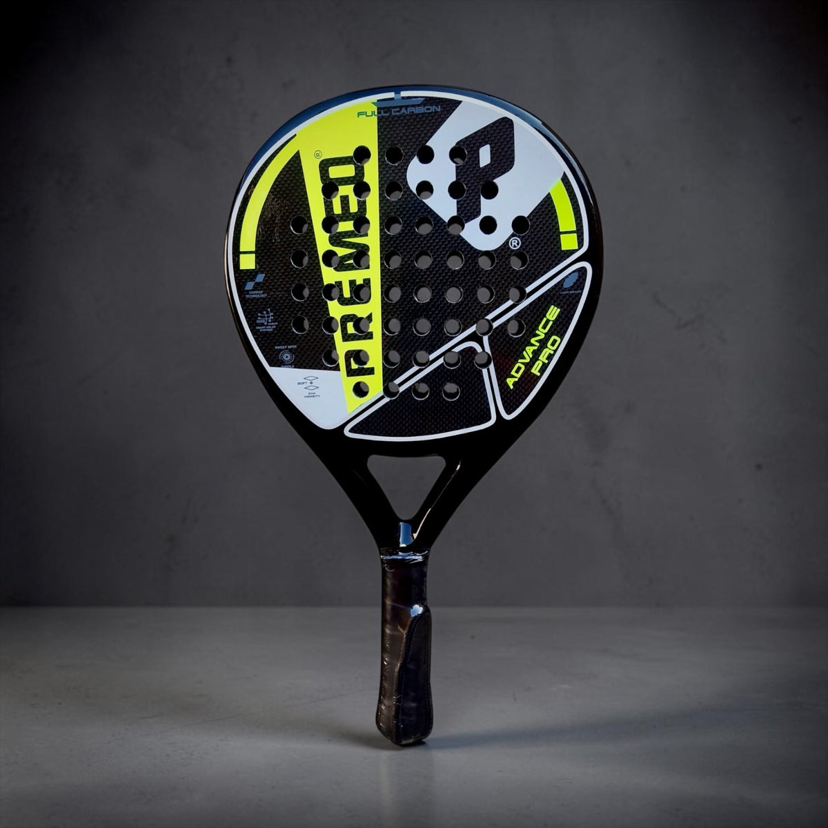 Premeo Advance Pro 3K Carbon Padel Racket | Teardrop Shape | Power & Control