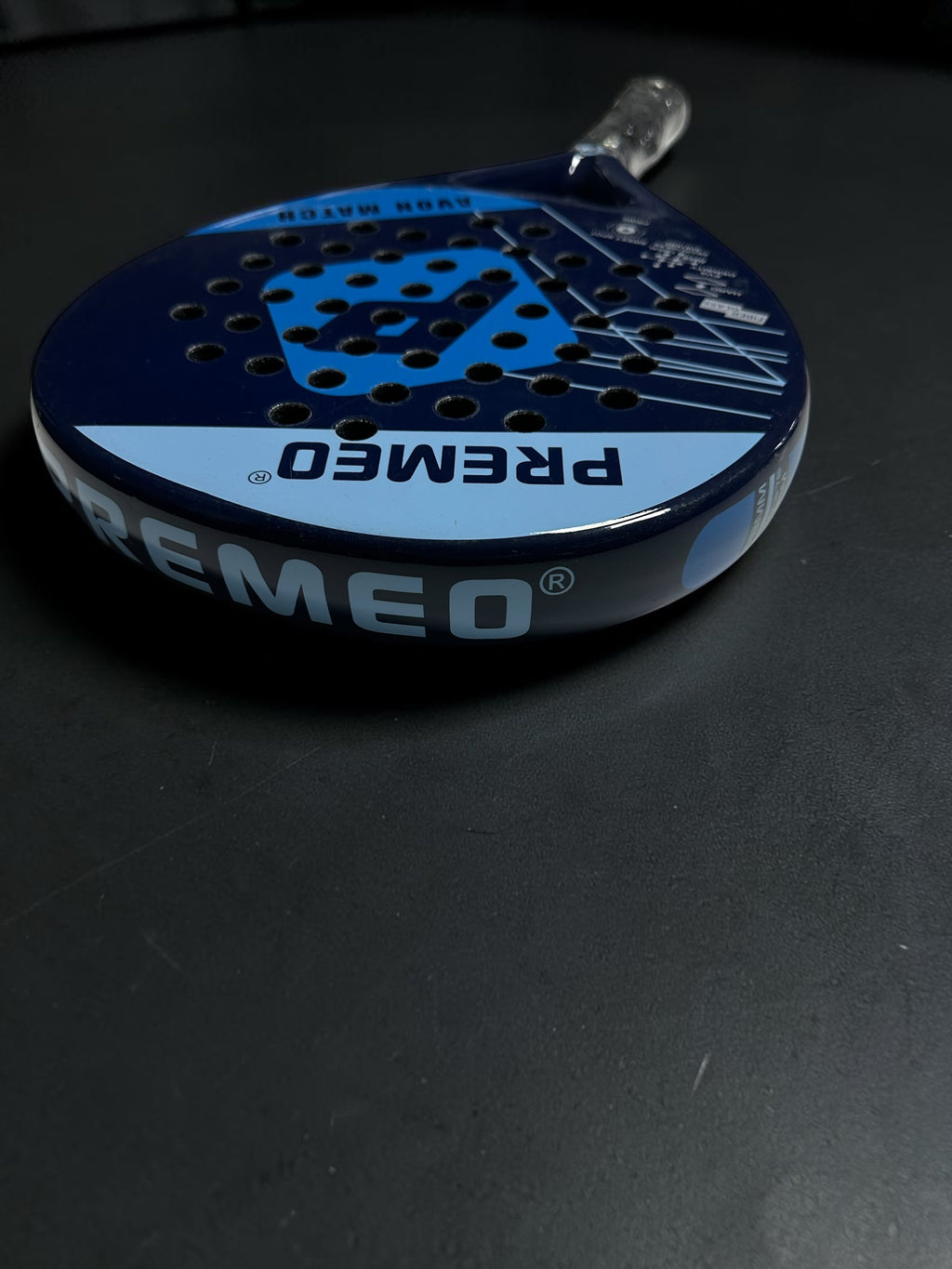 Premeo Avon Match Padel Racket | Fiberglass Face | Round Shape | Control & Comfort