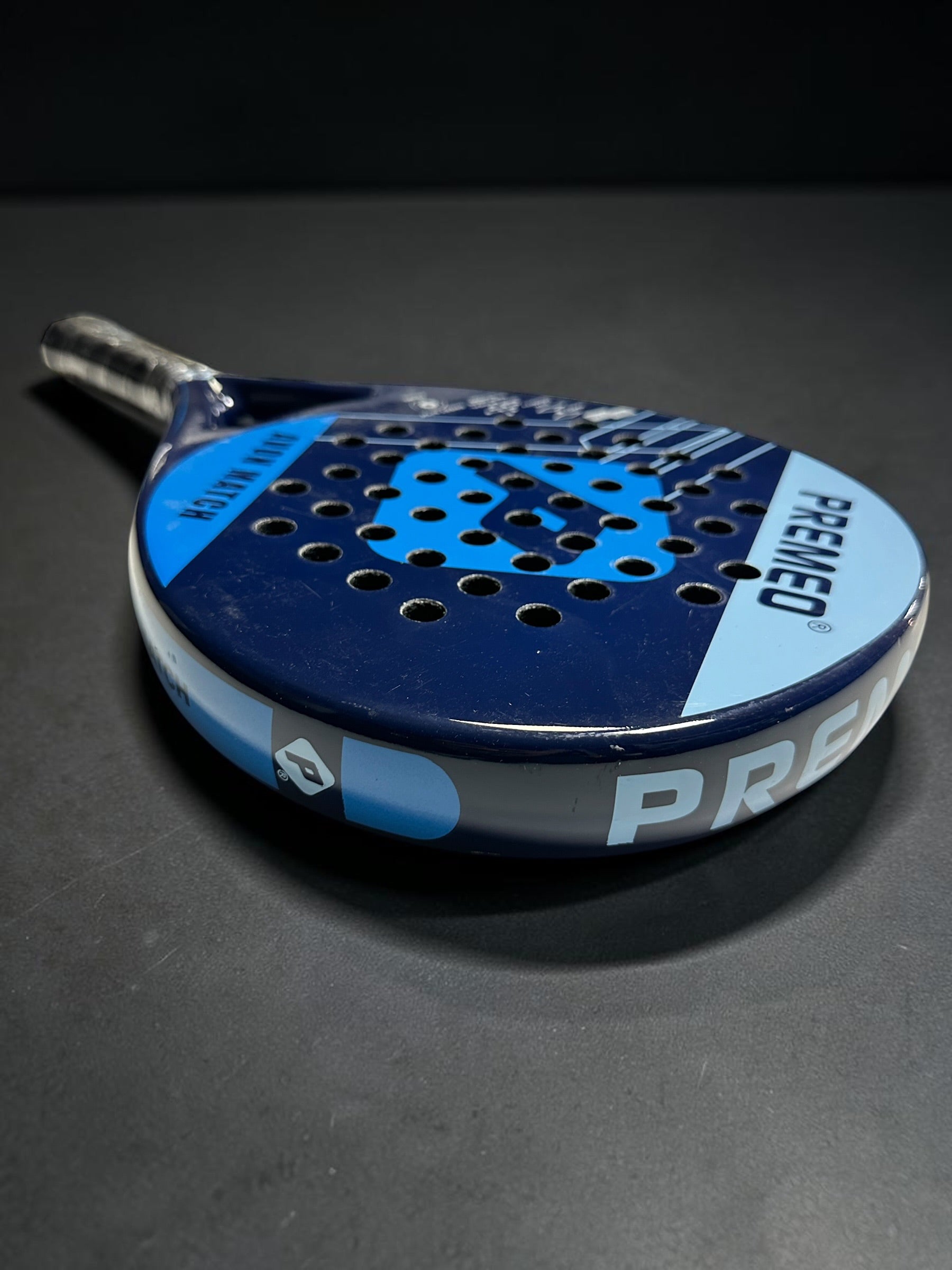 Premeo Avon Match Padel Racket | Fiberglass Face | Round Shape | Control & Comfort
