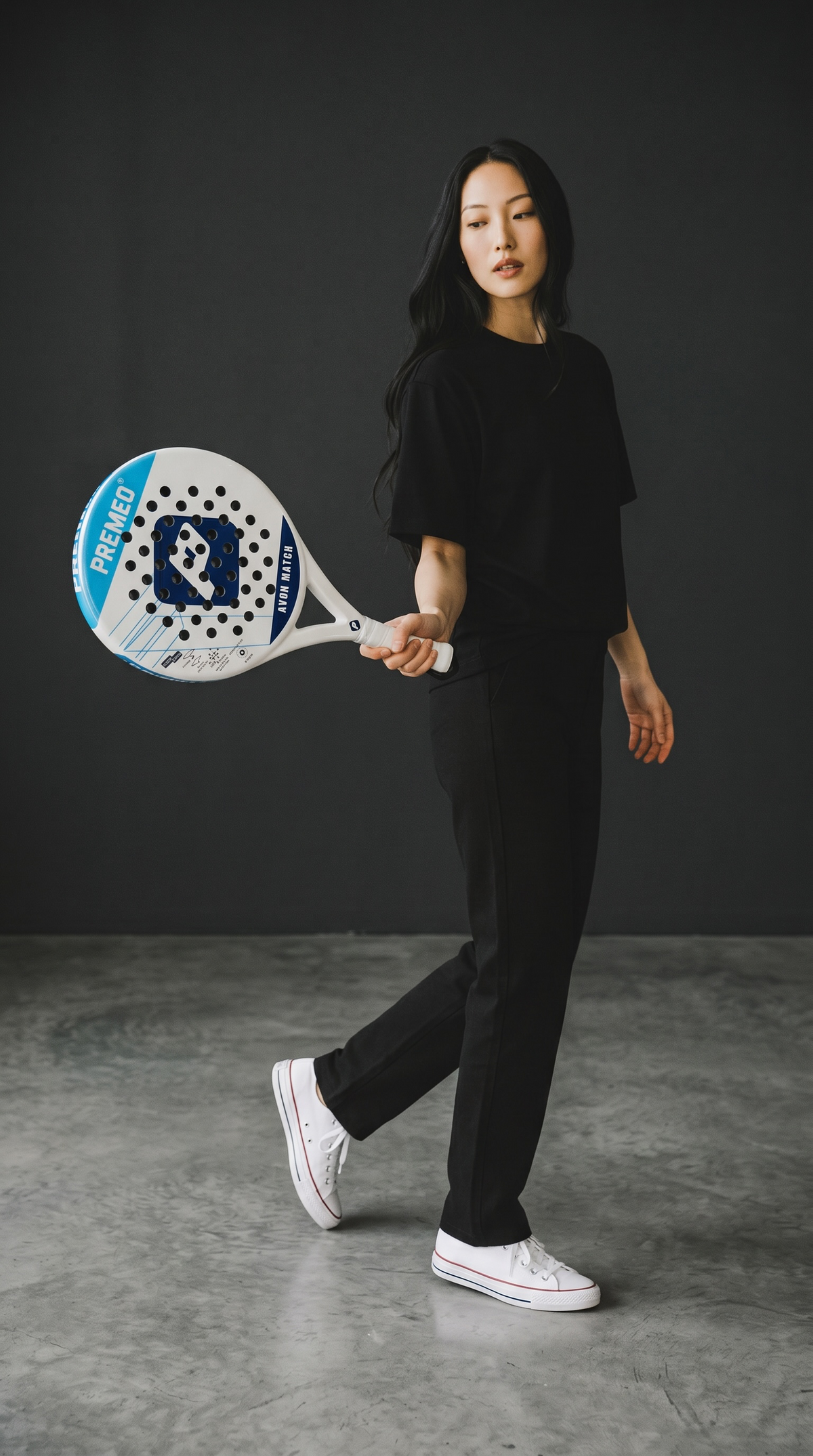 Premeo Avon Match Padel Racket | Fiberglass Face | Round Shape | Control & Comfort