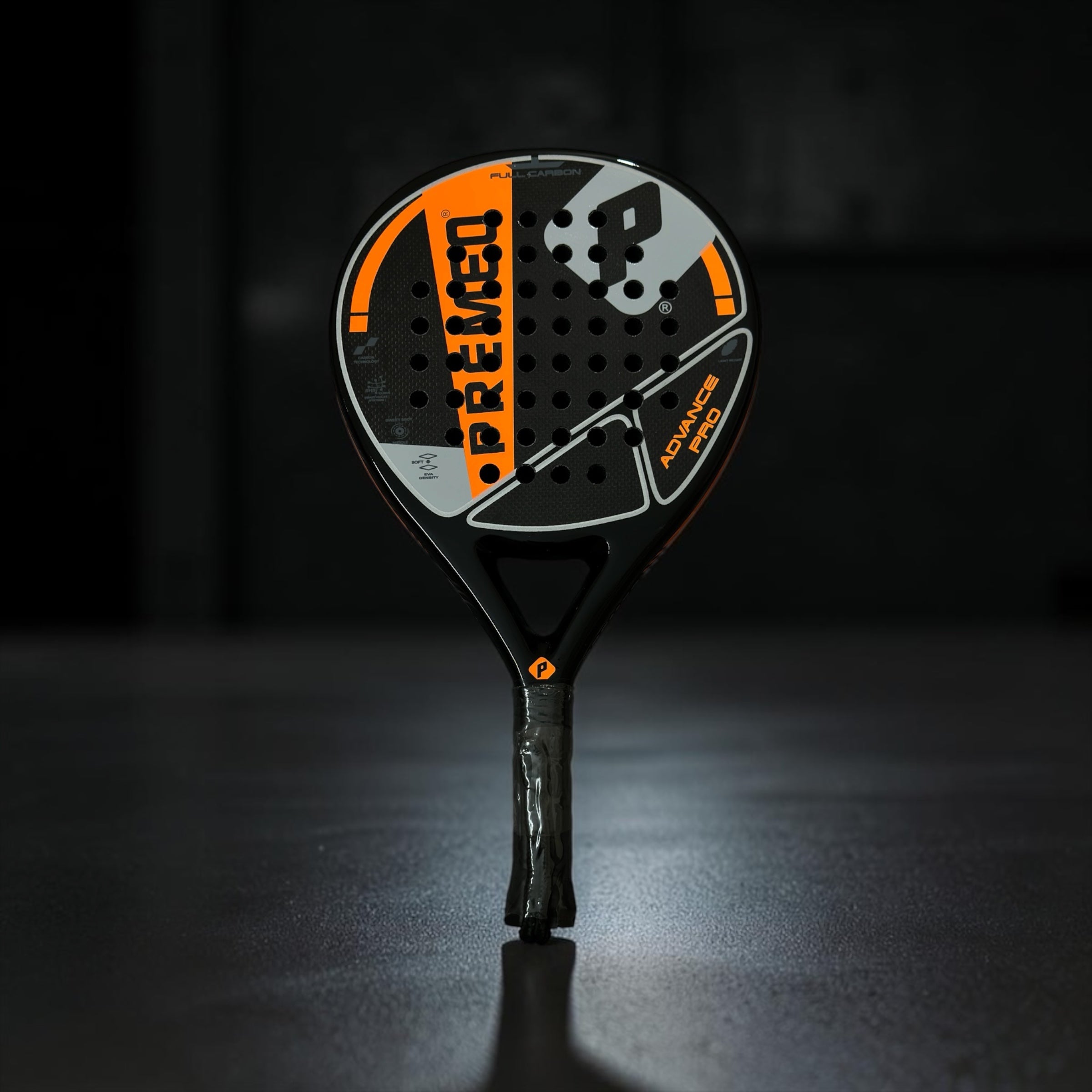 Premeo Advance Pro 3K Carbon Padel Racket | Teardrop Shape | Power & Control