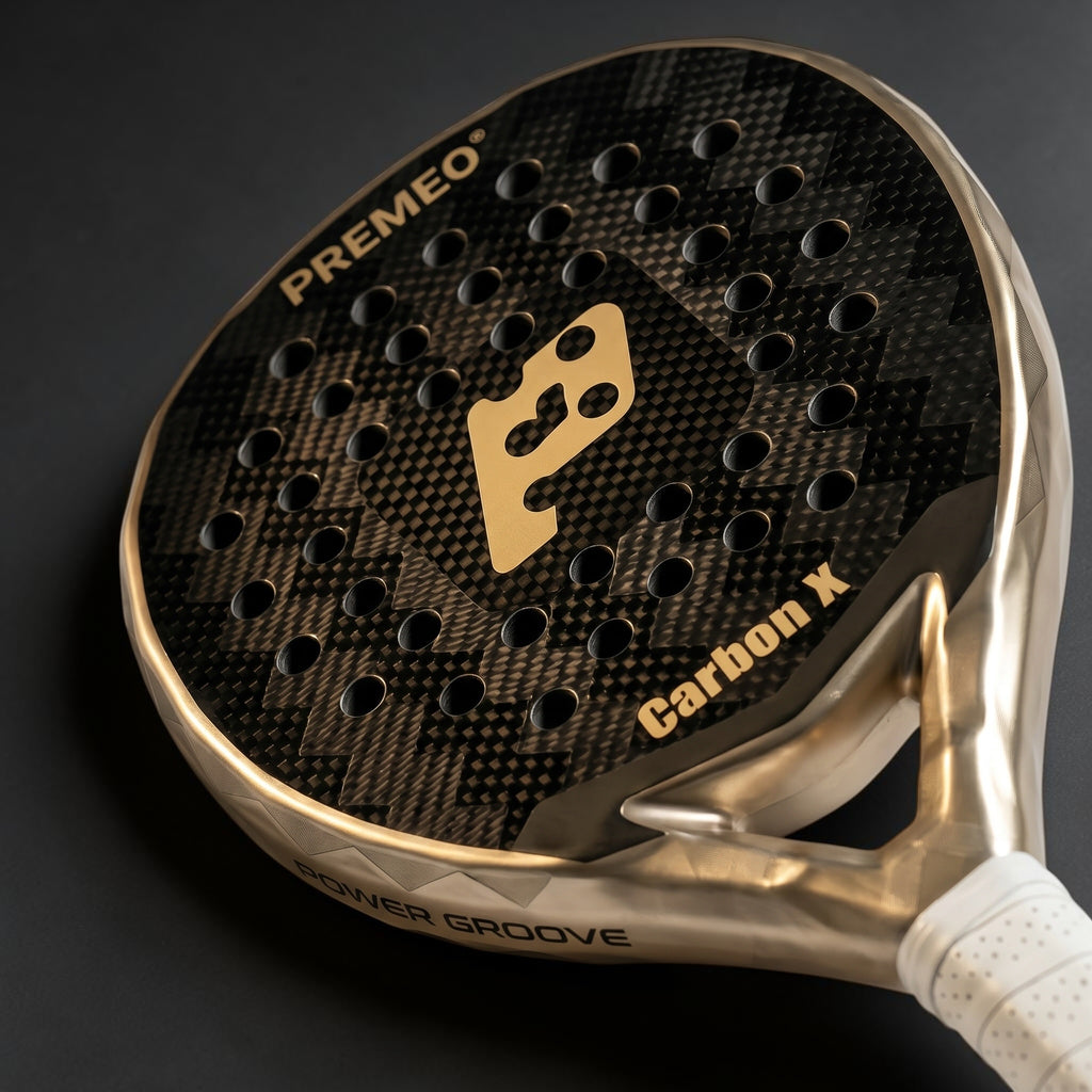 Premeo CarbonX 3K Carbon Padel Racket | Teardrop Shape | Power & Control