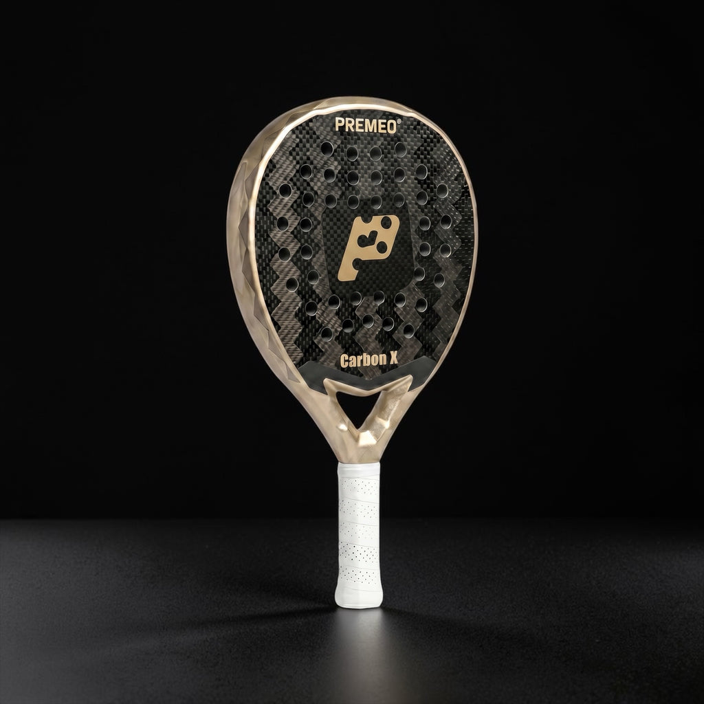 Premeo CarbonX 3K Carbon Padel Racket | Teardrop Shape | Power & Control
