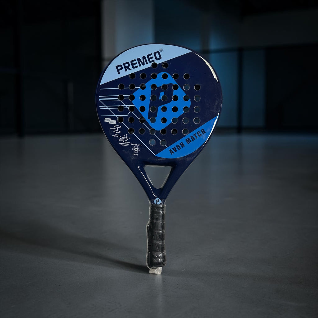 Premeo Avon Match Padel Racket | Fiberglass Face | Round Shape | Control & Comfort